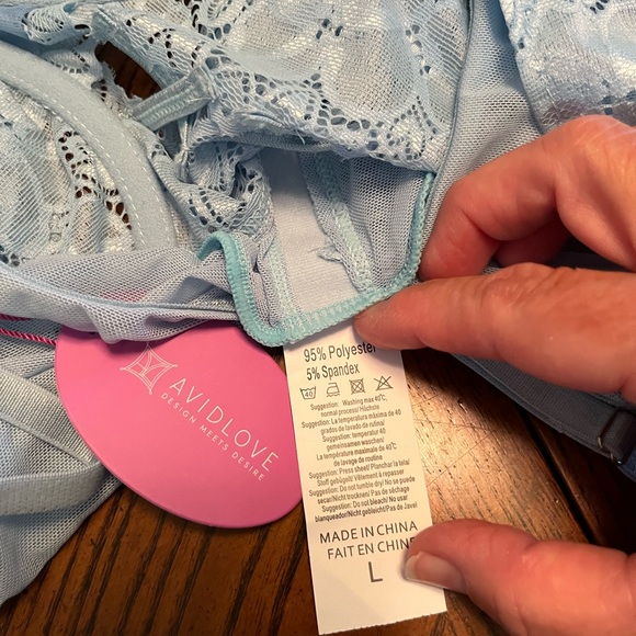 Bundle of Lingere by Avid Love. NWT. Size Large. - Picture 4 of 7